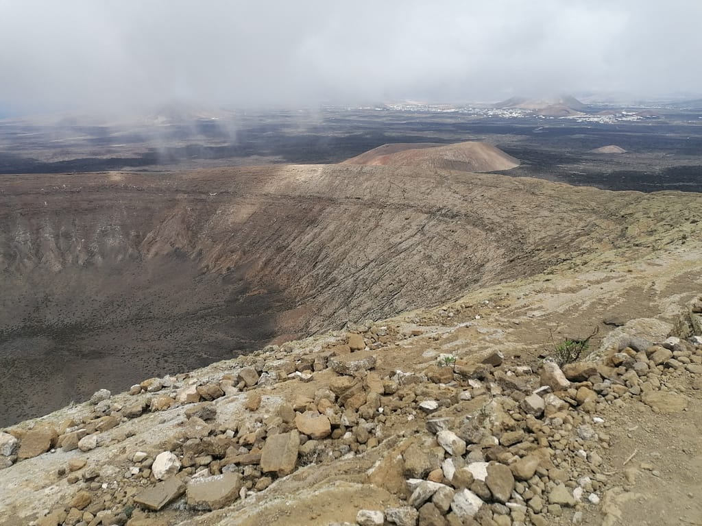 Cráter de la Caldera Blanca